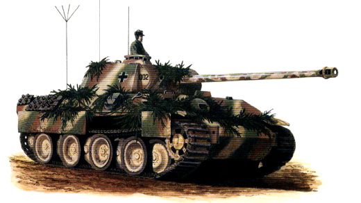 Легендарный немецкий танк «Пантера» PzKpfw V Panther