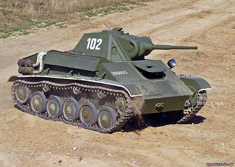 Легкий танк Т-70 модификаций 1942 и 1943 годов