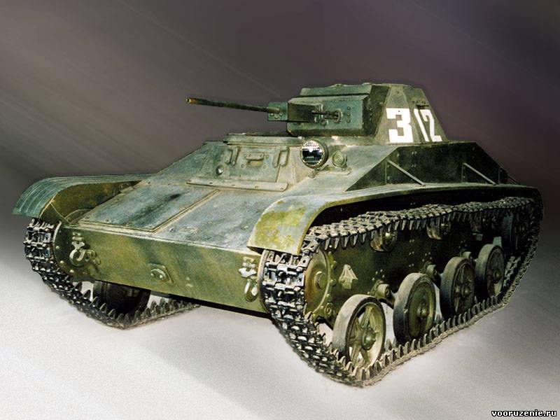 Легкий советский танк Т-60