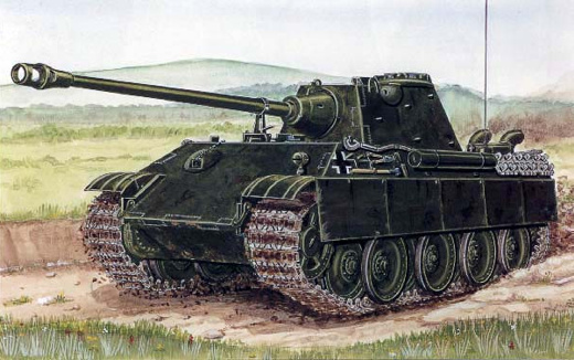 «Пантера» PzKpfw V Panther: вооружение