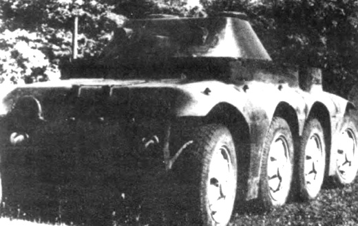 Бронеавтомобили Kfz 3: 8- и 10-ти колесные прототипы