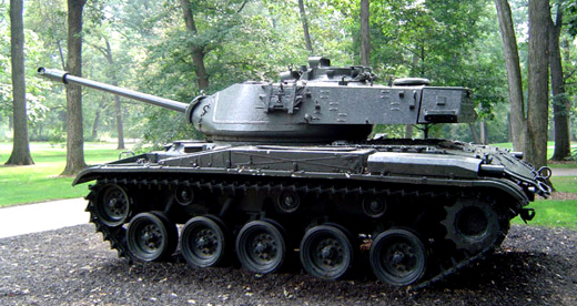 Легкий танк М41 «Уолкер Бульдог» / M41 Walker Bulldog Light Tank