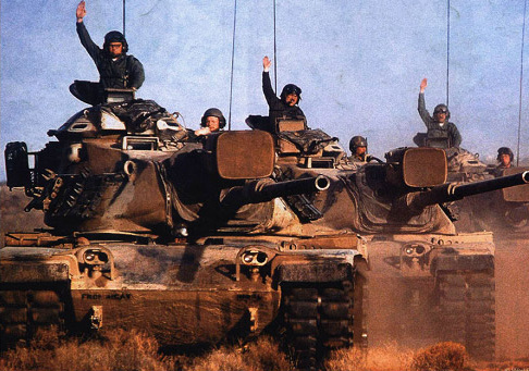 Боевое применение танков. Ближний Восток