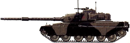 Основной боевой танк «Чифтен» / Chieftain tank
