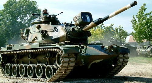 Основные боевые танки М60, М60А1 и М60А2