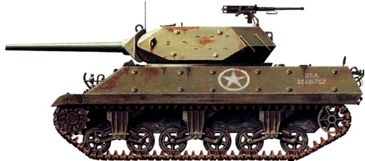 Самоходная артиллерийская установка САУ M10